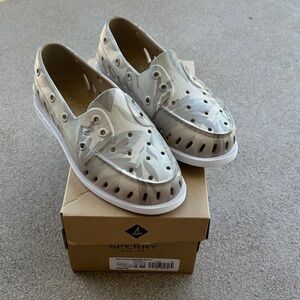 Sperry Float Boat Shoes Camo/Leaf Print NEW w/ Box Men’s/Women’s 8